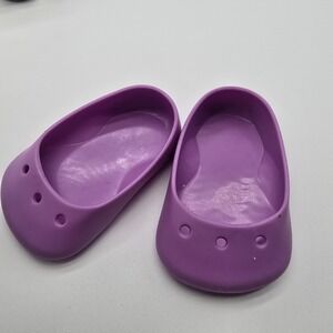 American Girl Purple Lavender Shoes Store Exclusive 18" Doll Rubber Ballet Flat